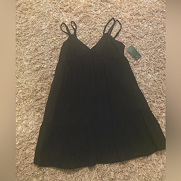 Wild Fable Babydoll Dress- Black - Picture 1 of 3